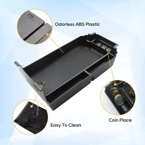 Miniatura 5 de LFOTPP Rogue Organizador de consola central para Nissan Rogue 2021 2022 2023 2024 2025 2026 Nissan Rogue [S/SL/SV/Platinum] T33 Caja