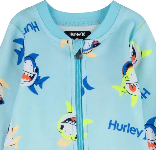 Miniatura 3 de Hurley baby-girls Footed Coverall