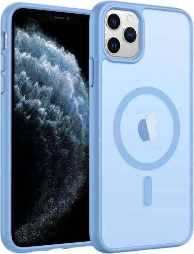 Miniatura 36 de FNTCASE - Funda para iPhone 16 Pro: magnética, mate, translúcida, de grado militar, protectora contra caídas, resistente, fina, duradera y a prueba