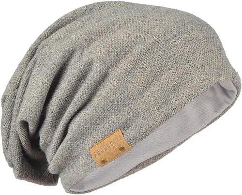 Miniatura 15 de FORBUSITE Gorro de punto largo holgado para hombre para verano e invierno, de gran