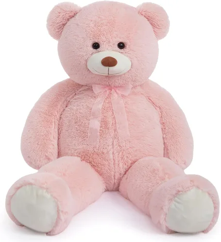Miniatura 15 de HollyHOME - Oso de peluche gigante, animales de peluche de 36 pulgadas, color lago azul Azul lago