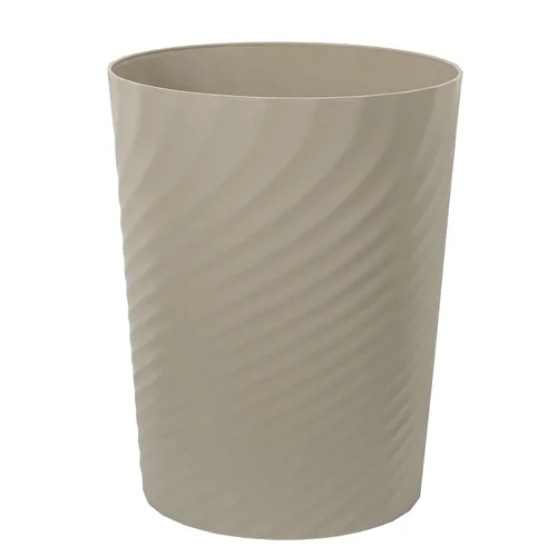 Miniatura 21 de UUJOLY Cubo de basura de plástico, cesta de basura para baños, cocinas, oficinas, habitaciones de niños, verde azulado Azul Oscuro