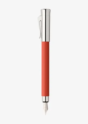 Miniatura 2 de FABER-CASTELL 141770 Faber Castel - Pluma estilográfica, mediana, punta media, Tasimio India Red, doble uso, original importado rojo (India Red)