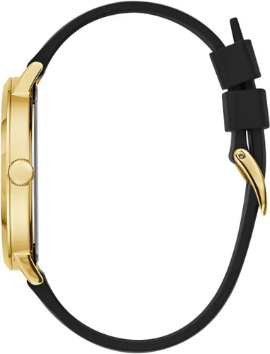 Miniatura 3 de GUESS Iconic Studded Black Logo Silicone Watch