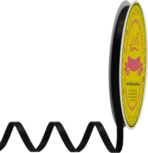 Miniatura 53 de Cinta de satén blanca antigua de doble cara de 1-1/2 pulgadas x 50 yardas, cinta de poliéster para envolver regalos, día de San Valentín, bodas