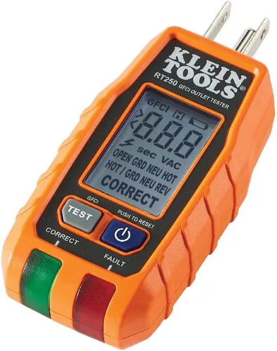 Miniatura 5 de Klein Tools Probador de voltaje NCVT3P + paquete de probador de salida GFCI RT250