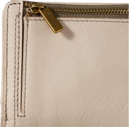 Miniatura 4 de Fossil Logan - Cartera plegable de cuero con bloqueo RFID para mujer