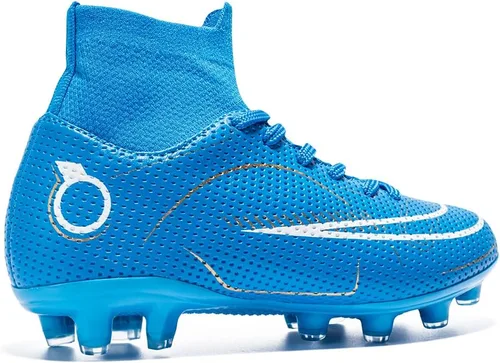 Miniatura 6 de Zapatos de fútbol para niños y niñas, para exteriores, interiores, para entrenamiento de fútbol y césped atlético