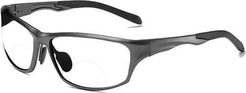 Miniatura 3 de laureles Gafas de lectura bifocales para hombre, gafas deportivas, lentes fotocrómicas, marco completo, transición, presbicia