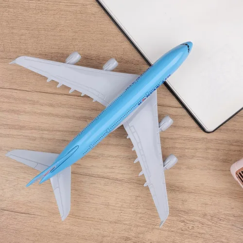 Miniatura 2 de 1:300 Escala coreana A380 modelo de avión fundido a troquel para adultos, hombres