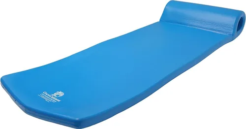 Miniatura 10 de Cococabana Flotador de espuma de vinilo de 74 pulgadas para piscinas y lagos Azul Pacífico