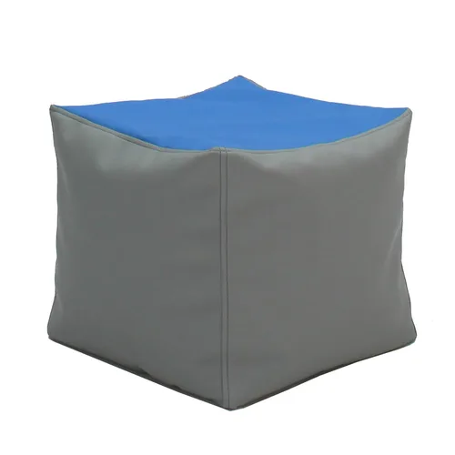 Miniatura 11 de FDP SoftScape Pufs cuadrados de 14 pulgadas para niños, otomano decorativo multiusos, asiento o reposapiés, ideal para espacios pequeños, sala