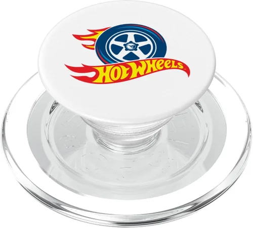 Miniatura 8 de Hot Wheels - PopSockets PopGrip intercambiables con logotipo de neumático flameante