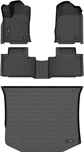 Miniatura 27 de Alfombrillas y revestimiento para maletero para Jeep Grand Cherokee L 2021-2025 (6 pasajeros, sin consola central) con respaldo, revestimientos