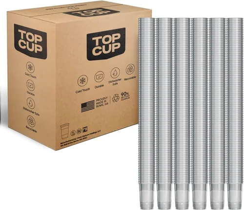 Miniatura 28 de Top Cup by Ball – 9 onzas, 50 unidades, vasos de fiesta de aluminio reutilizables Retención en frío, reciclable, fabricado en Estados Unidos