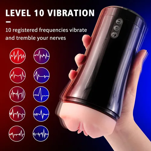 Miniatura 3 de Muñeca sexual vibrante de 4.4 libras, juguete sexual masculino automático para hombres, masturbador masculino, muñecas sexuales eléctricas