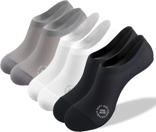 Miniatura 7 de Calcetines ultrafinos sin costuras antideslizantes de nylon para mujer, invisibles, ligeros y transpirables, paquetes de 3, 4 y 6 pares