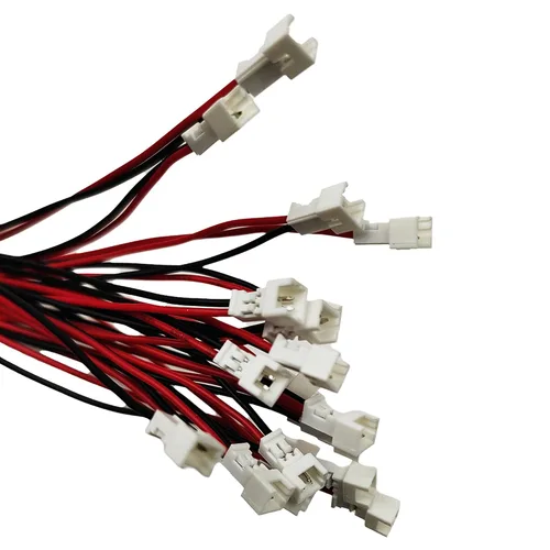 Miniatura 5 de 20 pares JST 0.049 in 2-Pin Micro Electronics Macho y Hembra Conector Plug con 3.94 pulgadas (3.9 in) UL1571-26AWG Cable Cable