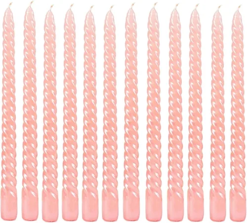 Miniatura 7 de Kemladio - Juego de 8 velas cónicas de 10 pulgadas, sin aroma, de combustión de 7.5 horas, velas altas para cenas elegantes, decoraciones de fiesta