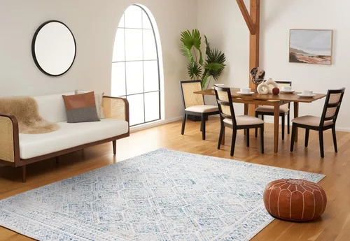 Miniatura 242 de Safavieh - Alfombra decorativa de la colección Tulum, modelo TUL264F, estilo marroquí, bohemio y desgastado, no suelta pelusa, para sala, vestíbulo