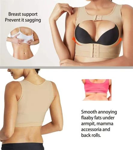 Miniatura 2 de BRABIC Sujetador push-up moldeador de postura para mujer, soporte de pecho, chaleco moldeador