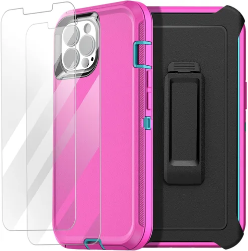 Miniatura 13 de AICase Funda para iPhone 12 Pro Max (6.7"), resistente protección contra caídas, cuerpo completo, a prueba de golpes, a prueba de polvo, protección