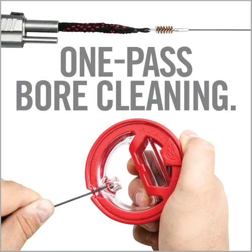 Miniatura 2 de Real Avid Bore Boss Gun Cleaning System - Rapid Pull Through Barrel & Bore Cleaning Cable with Integrated Brush & Mop - Choose Style Below