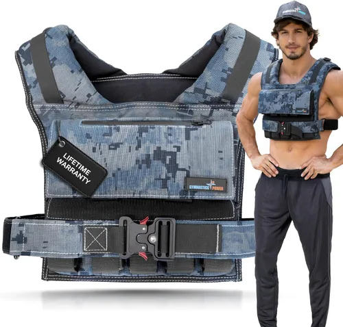 Miniatura 14 de Weighted Vest Adjustable for Men and Women – Workout Weight Training Vest for Fitness, Running, Strength, Exercise & Cross Training