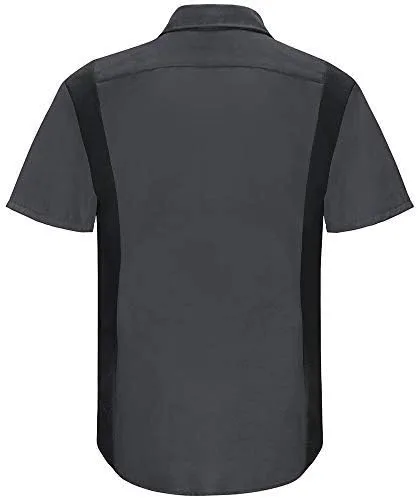 Miniatura 5 de Red Kap Men's Standard Short Sleeve Performance Plus Shop Shirt with Oilblok Technology