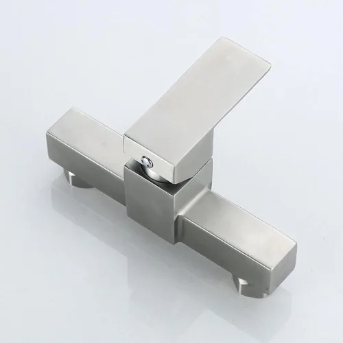 Miniatura 4 de SUS 304 Mezclador de ducha de baño de acero inoxidable grifo de ducha montado en la pared grifo de control de agua caliente y fría