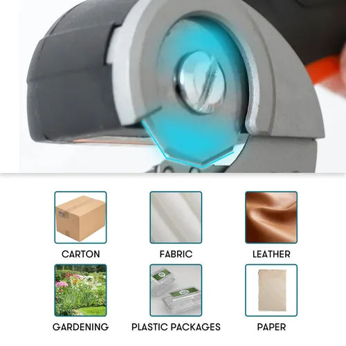 Miniatura 3 de Cuchillas rotativas de repuesto compatibles con tijeras eléctricas inalámbricas Worx WX082L 4V ZipSnip, cuchillas de repuesto WA2300 compatibles
