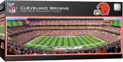 Miniatura 33 de Obras maestras NFL Estadio rompecabezas panorámica, 1000-Piece