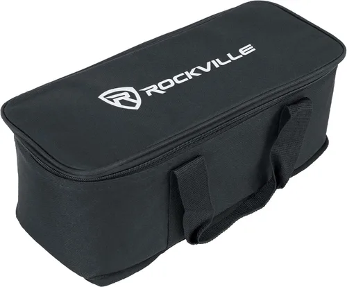 Miniatura 6 de Rockville MINI RF BAG - Funda de transporte para 5 luces MINI RF o IR, interior acolchado, divisores ajustables, perfecto para transporte