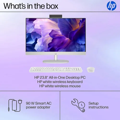 Miniatura 2 de HP Computadora de escritorio todo en uno de 24 pulgadas, PC con pantalla táctil FHD IPS, procesador Intel Core i5-1334U de 13ª generación, 16 GB