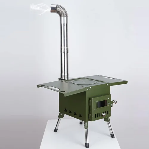 Miniatura 5 de Eagles Codo de tubo de estufa, 90 grados, codo de horno de 2 piezas, chimenea de acero inoxidable para acampar al aire libre, estufa de leña, tubo