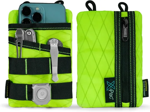 Miniatura 16 de VIPERADE VE3 Organizador de herramientas, cinturón de herramientas de nylon con bucle y 4 bolsillos, bolsa EDC para linterna/cuchillo de bolsillo