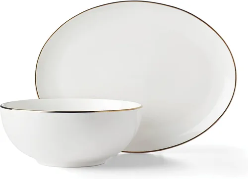 Miniatura 8 de Lenox Cuenco blanco Trianna, 0.90 libras