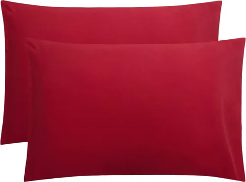 Miniatura 92 de FLXXIE Juego de 2 fundas de almohada de microfibra tamaño Queen, fundas de almohada suaves con cierre de sobre, fundas de almohada resistentes a