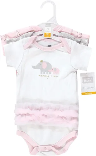 Miniatura 176 de Hudson Baby baby-girls Cotton Bodysuits 3-pack