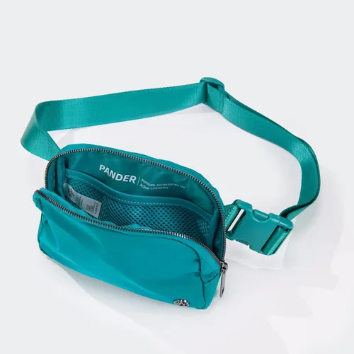 Miniatura 5 de Pander Everywhere - Riñonera para mujer, cangureras de moda, bolsas cruzadas, bolsa de cinturón para todas partes con correa ajustable, Verde Kelly