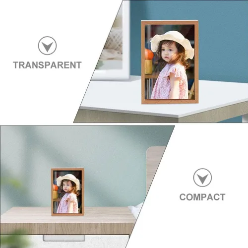 Miniatura 9 de Zerodeko Hucha para adultos, de madera, hucha para adultos, caja de fotos, caja de sombra para niñas, caja decorativa de sombra para el hogar