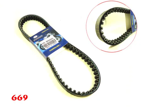 Miniatura 2 de Gates Powerlink® 669 18.1 30 Correa de transmisión CVT para GY6 49cc 50cc 139QMB Caja corta Scooter Ciclomotor ATV Go Kart Roketa Taotao Jonway
