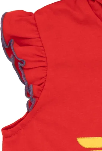 Miniatura 6 de DC Comics Camiseta sin mangas para niñas de la Liga de la Justicia Wonder Woman y Dolphin Active French Terry Shorts de niño a niño grande