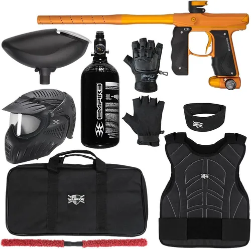 Miniatura 10 de Action Village Empire Mini GS TP Level 2 Kit de pistola de paintball protector