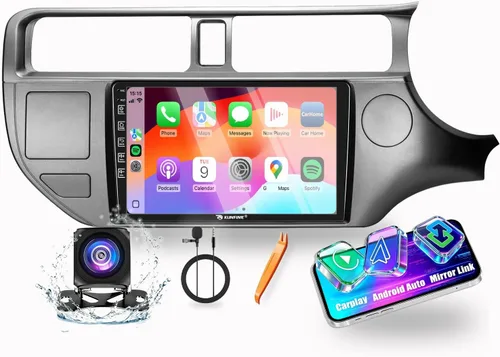 Miniatura 11 de Para Kia Rio 2016-2017 LHD Car CarPlay Android Navegación Automática Estéreo GPS Radio Reverse Cámara Pantalla 9 "IPS Pantalla Táctil Headunit