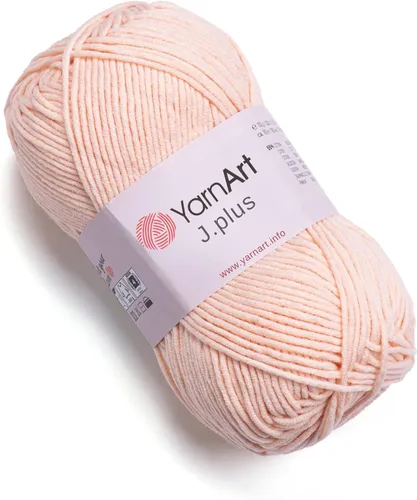 Miniatura 23 de YarnArt Jeans Plus - Hilo de mezcla de algodón suave, 100g (3.5 onzas), 160m (174 yardas), 55% algodón, 45% acrílico, grosor medio #4, ideal