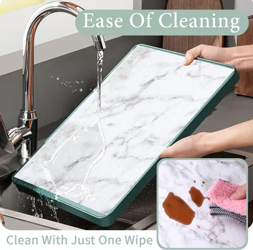 Miniatura 5 de Lámina para revestir estantes y cajones de cocina y baño, impermeable, antideslizante, sin adhesivo, fácil de limpiar, incluye cuchillo y cinta