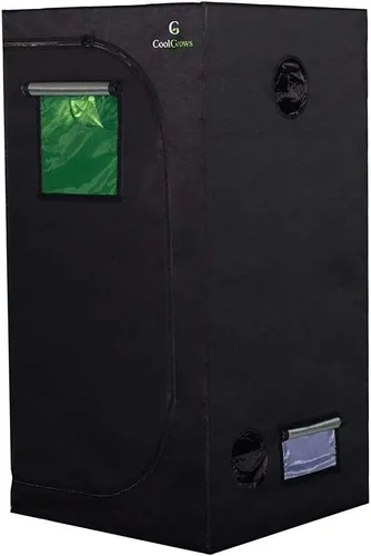 Armario para cultivo de plantas en interior, desmontable, reflectante, hidropónica, no tóxica, de Valuebox
