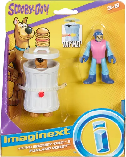 Miniatura 5 de Fisher-Price Imaginext Scooby-Doo Ocultar Scooby & Funland Robot - Figuras, multicolor