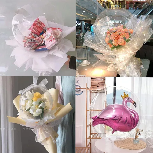 Miniatura 8 de Máquina de relleno de globos, expansor de globos con bomba de globos para ramo de rosas de globos, boda, Navidad, fiesta de cumpleaños, regalo